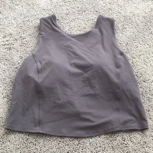 Nulu Back-Twist Yoga Tank Top